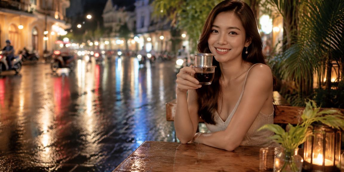 Người dùng xem kết quả xổ số may mắn tại TP.HCM bên ly cà phê buổi sáng