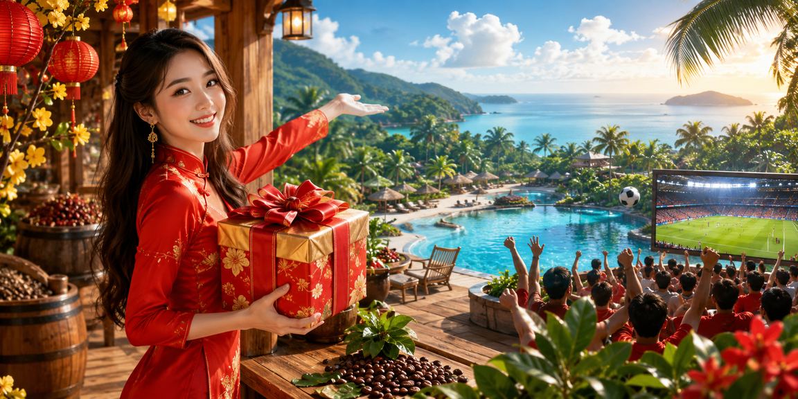 Người dùng thực hiện giao dịch nạp tiền cược trực tuyến tại Phú Quốc bên bờ biển